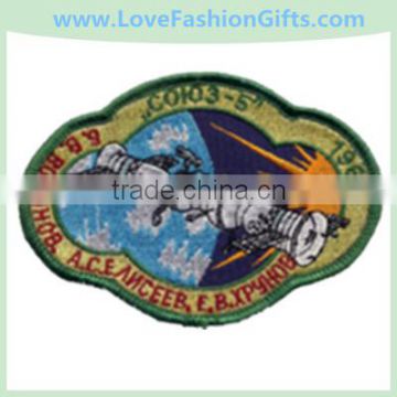 Embroidered Iron On Badge Embroidery Mission Patch