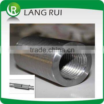 45# Solid Carbon Steel Rebar Coupler Thread Sleeve