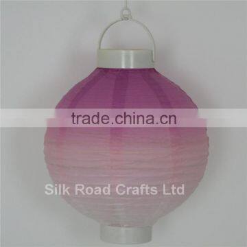 House Decoration Cheap Hanging Lanterns With LED Battery photo-4