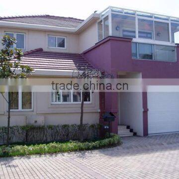 good service prefabricated villa /steel structure villa/good design villa house