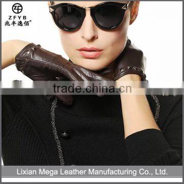 2016 good quality new Fashion Dress Leather Glove