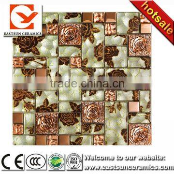 300x300 iridescent glass mosaic tile,glass tile mosaic mural patterns,glass mosaic wall art murals