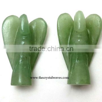 Green Aventurine (light) 2" Angels