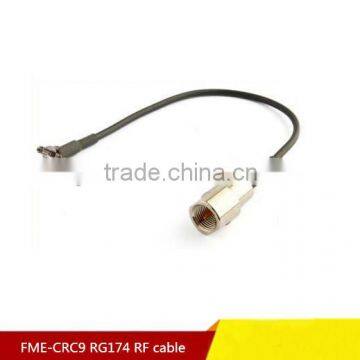 Factory Price HuaWei 3G USB Modem Coaxial Pigtail Cable fme male to crc9 pigtail RF cable Assembly