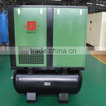 integration type screw compressor