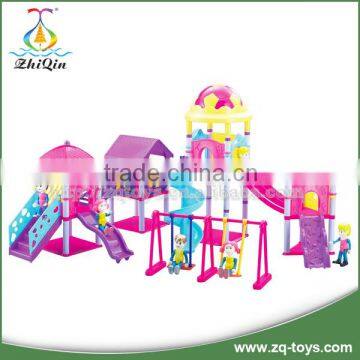 Funny assembly plastic building block to children