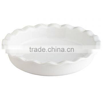 white ceramic serving platter