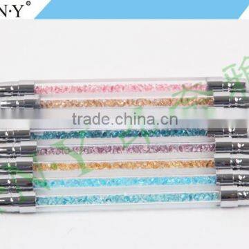 ANY Nail Art Design Beauty Clay Sculpture Rhinstone 3PCS Nail Art Silicone Brush Set Quality Choice photo-5