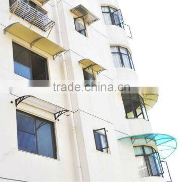 Hot Sale Popular Outdoor Door Window Plastic Polycarbonate Awning Patio Cover Materials