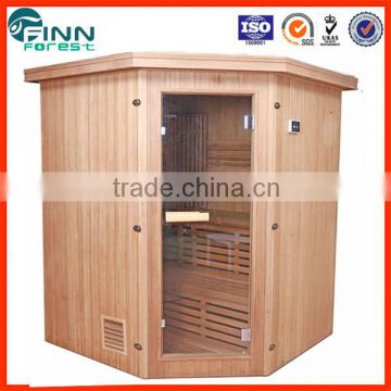 1.95*1.95*2.05m infrared personal steam sauna portable cheaper sauna room corner sauna house