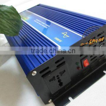 Hot Sales CE ROHS 1000W Dc To Ac 12V 24V 110V 220V 50/60Hz Solar Power Inverter With Battery Charger Pure Sine Wave Inverter