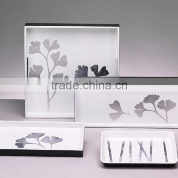 High quality best selling lacquer designed serving tray table