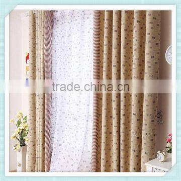 Fire retardant screen furnishing fabric privacy curtain XJC 0015