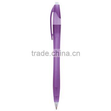 Dart Pen- Translucent Purple with White Trim