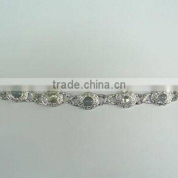 fashion jewelry bracelet glass bead chain & hot in sale bracelet