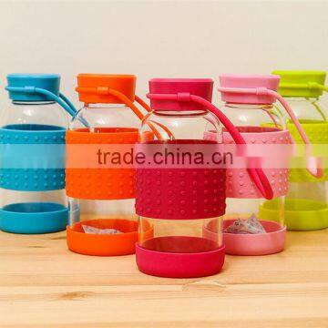 2015 new fashion portable plastic fruit infuser water bottle,colorful fruit infuser water bottle low price promotion sale