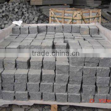 G654 Paving Stone, Dark Grey Granite Paving, G654 Cobble photo-6