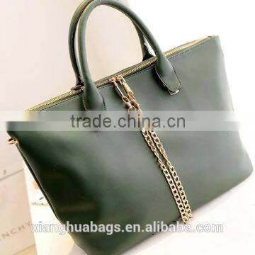 In China manufacturing Pu handbag