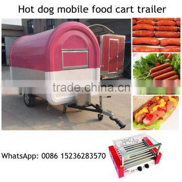 Hot Dog Mobile Cart Trailer / Mobile Food Truck for Sale