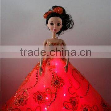 KaYiWa Luminous Barbie Girl Dress / Funny & Fancy Carnival Toys for Children photo-2