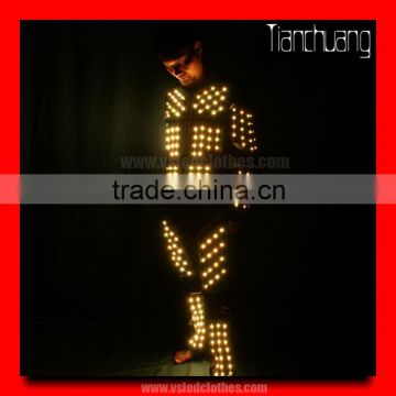 Wireless DMX Programmable LED Light Club Wear Clothes