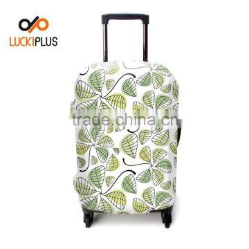 Luckiplus Advanced Trandfer Printed Luggage Cover Spandex Polyester Trolley Case Cover