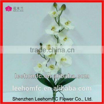 Artificial Single Stem Purple Orchid Flowers Supplier