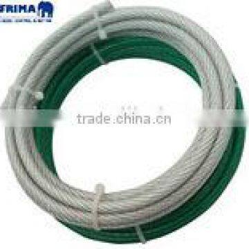 4.0-6.0mm plastic coated steel cable