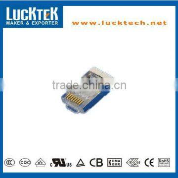 8P8C SHIELD CAT6 COMBINE CONNECTOR PLUG