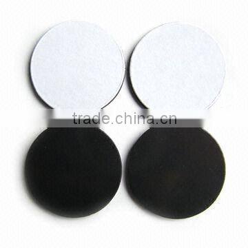 Small Isotropic Disc Round Shape Flexible Rubber Magnet with adhesive