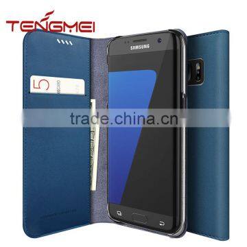 High Qulity PU Wallet for Galaxy s7 Edge Case Muti Color Phone Cover for Samsung