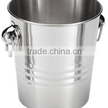 Mirror surface aluminum ice bucket