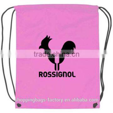 Factory Wholesale Low Price Promotional Cheap Drawstring Bag photo-5