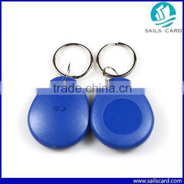 F08 / TK4100 plastics waterproof RFID key tag for security access