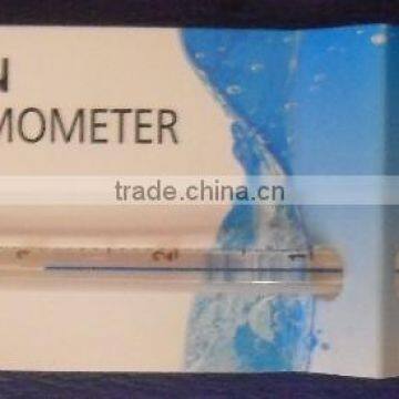 Modern Design Aquarium Glass Hand on Thermometer photo-2