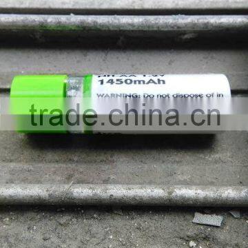 1.2V 1450mAh Built-in rechargeable USB Plug AA Ni-Mh battery fdr