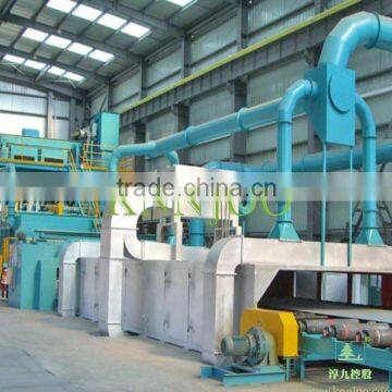 Environment Protect Equipment Steel Plate Shot Blasting Machine