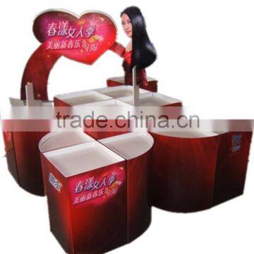 Corrugated Cardboard Pallet Display Whole/retail Sales for Supermarket Fashion Shop Sales Advertising photo-2
