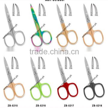 Toe Nail Scissors / Curved Blade Nail Scissors