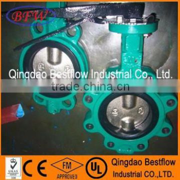 Hard Rubber Lined Butterfly Valve