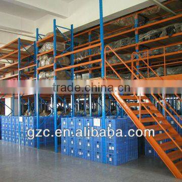 Indusrial Warehouse Mezzanine Floor System Multi-level Shelf Steel Platform w/ CE ISO9001