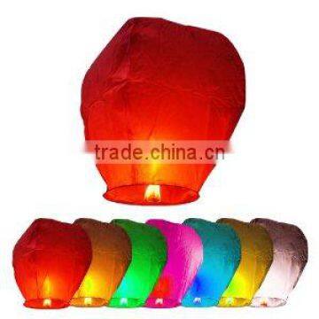 No Fire Customized Colorful No Flame Sky Lanterns