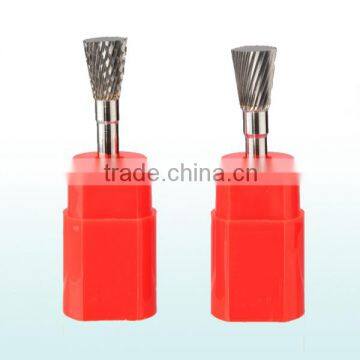 inverted cone tungsten carbide rotary burrs