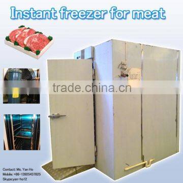 Instant freezer for meat