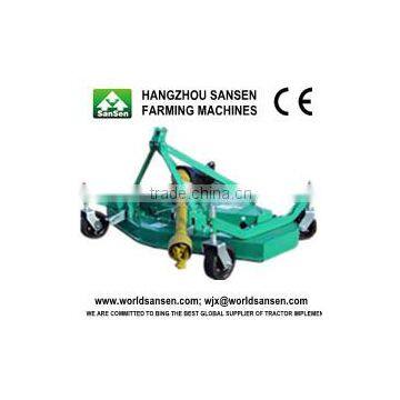 Finish mower with pto shaft grass cutter for lawn tractor