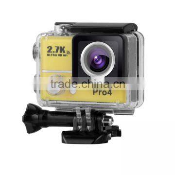 Sport Camera Pro4 Has a 170 degree wide-angle lens to a 360 degree camera and instantaneous to hunting beautiful scenery camera