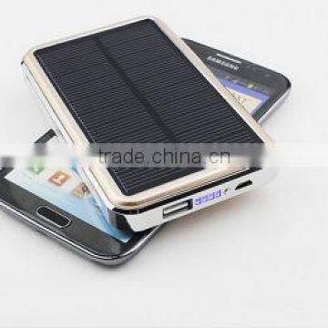 2016 Newest 5000/10000/15000mah Strong Shockproof and drop resistance waterproof solar power bank solar charger power bank