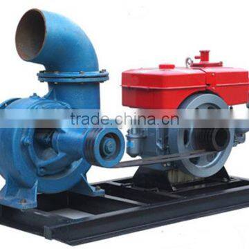 mixed flow pump set with diesel engine, 8'' pump, flux426m3/h, head 13m