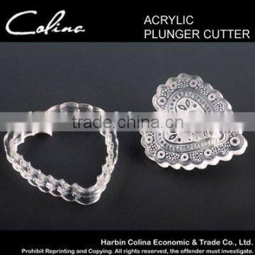 Acrylic Embroider Fondant Cutter