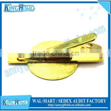 Wholesale Metal Custom Marker Design Gold Tie Clip photo-4